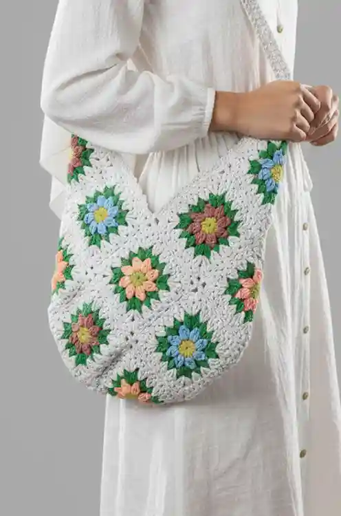 شنطة كروشيه Granny FL2 دوزنة